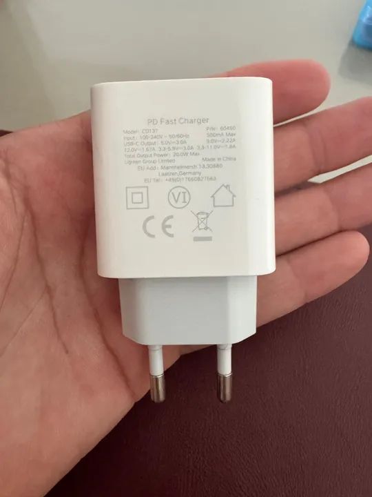 Carregador PD Ugreen 20w (iPhone e Android) - Foto 3