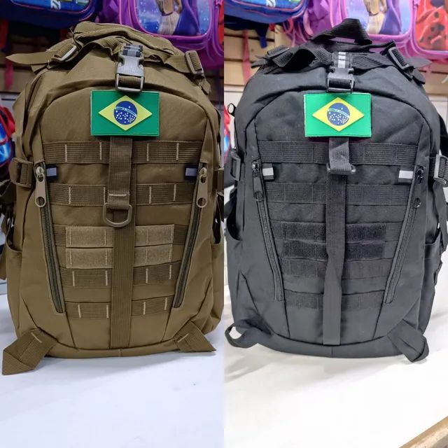 MOCHILA REFORÇADA COM COMPARTIMENTO PRA NOTEBOOK (LOJATEMDTUDOSLZ)