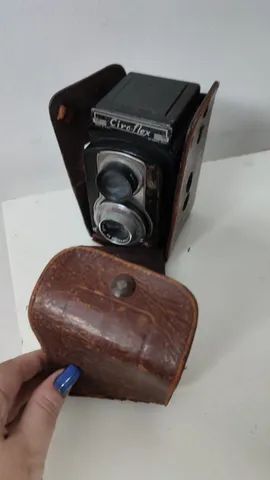 CÂMERA VINTAGE CIRO FLEX 85MM COM ESTOJO