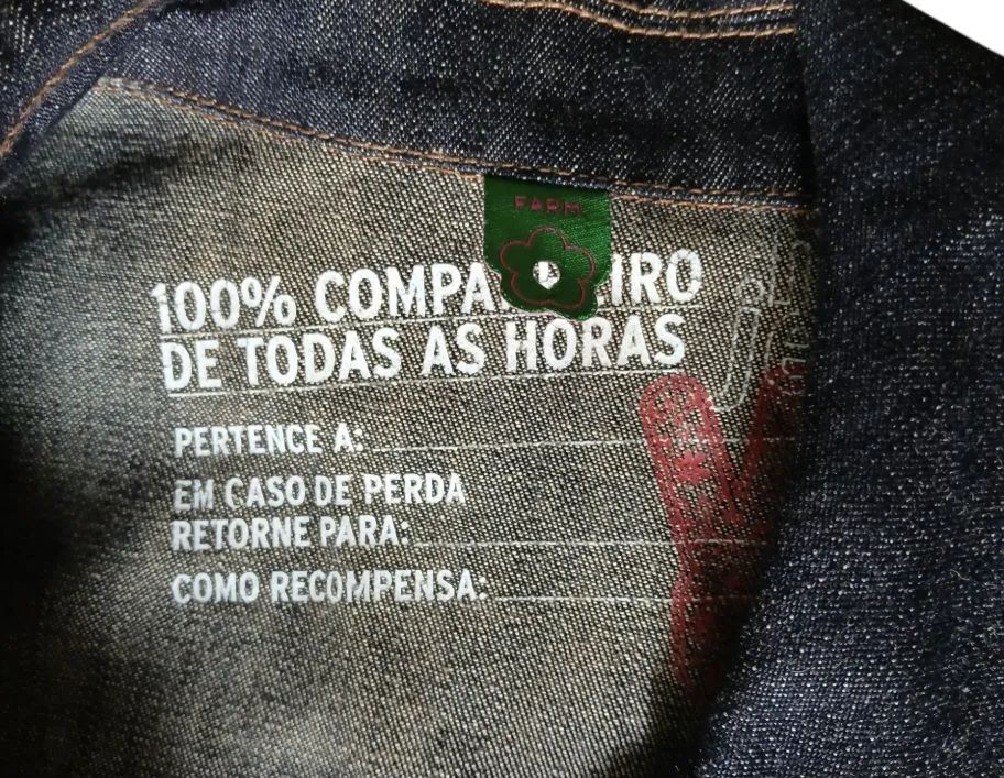 Casaco Jeans Infantil - Tamanho M - Foto 3