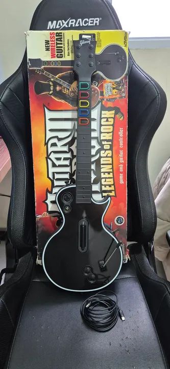 Guitarra com Arduino Guitar Hero III Legends of Rock - Peças e ...