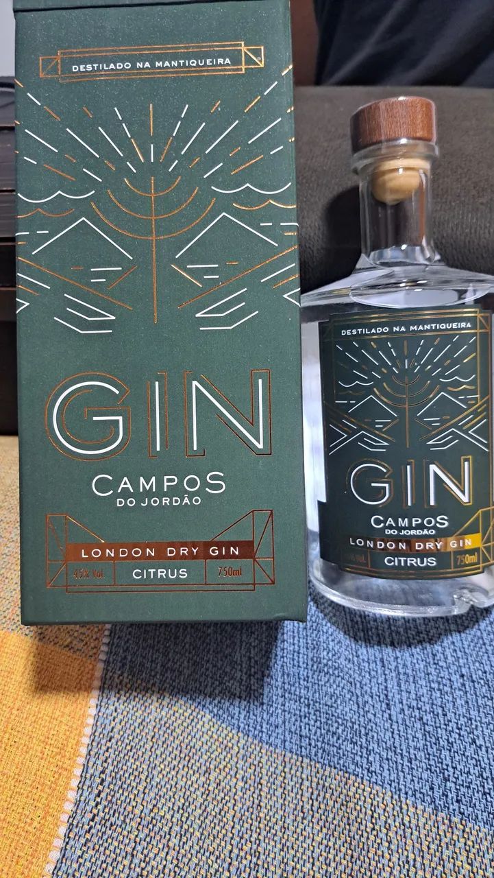 Gin Campos do Jordão - London Dry Gin Citrus 750ml