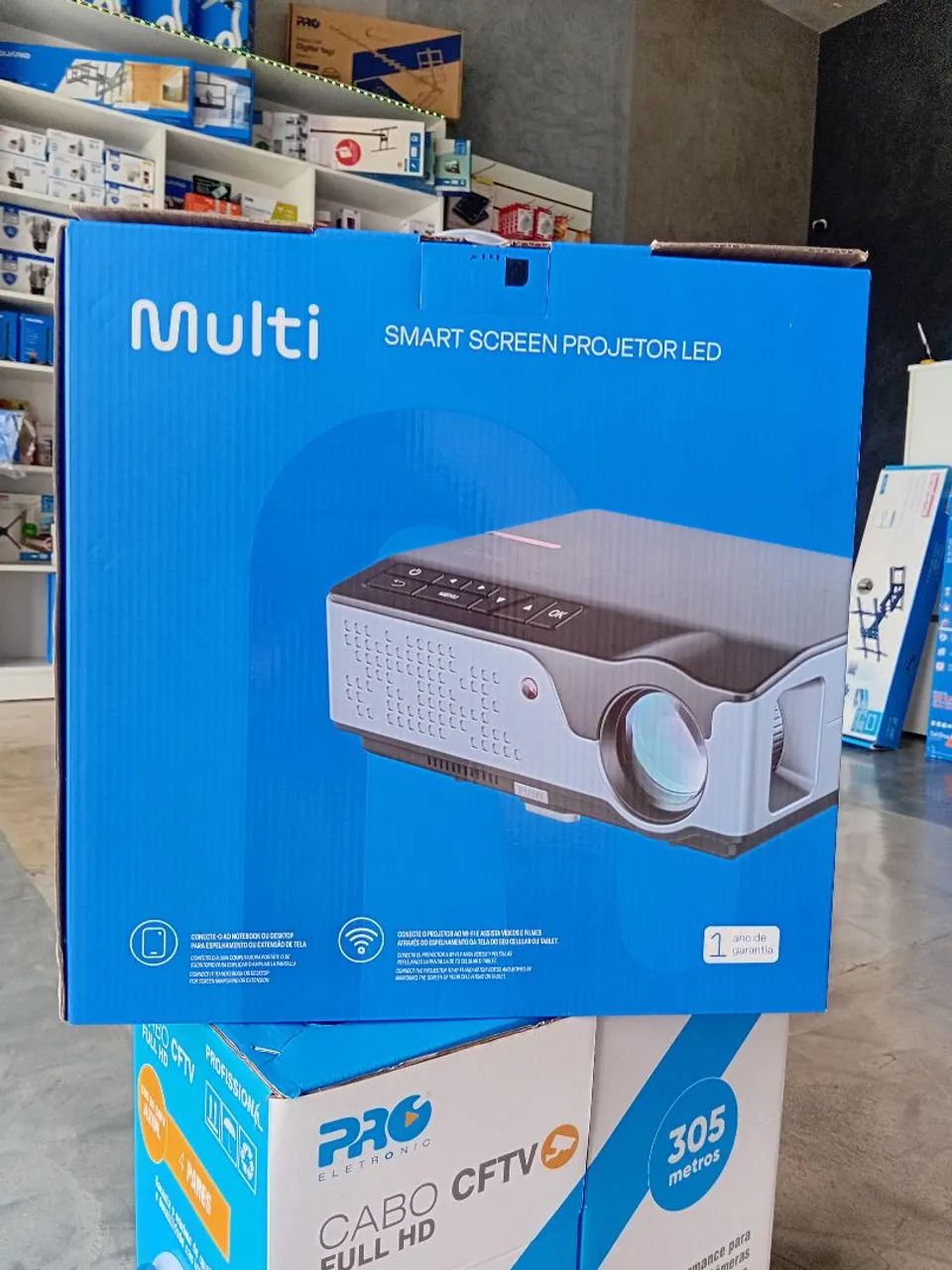 Projetor LED Smart Screen Multi