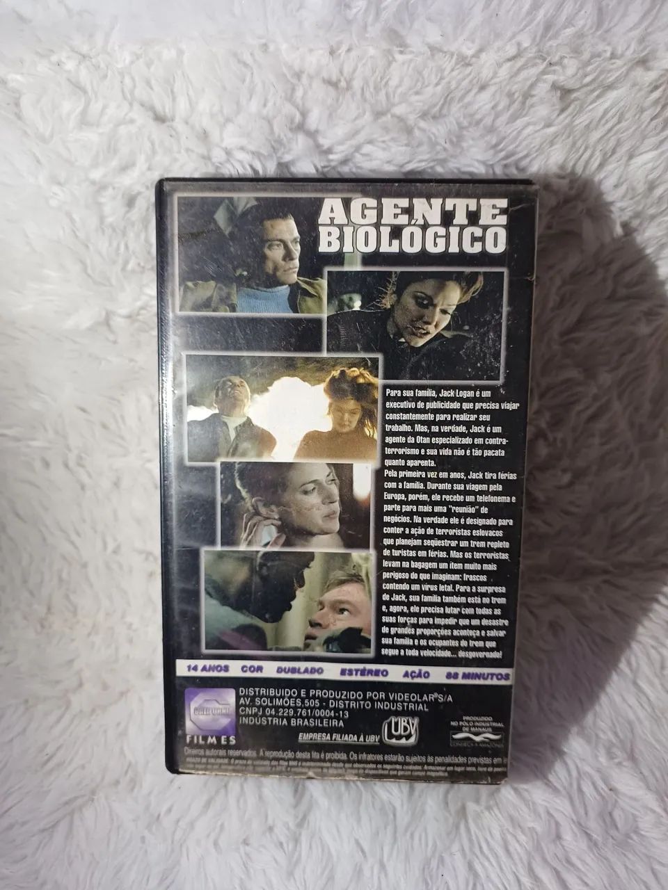 Vhs Agente Biológico - Jean Claude Van Damme - Foto 2