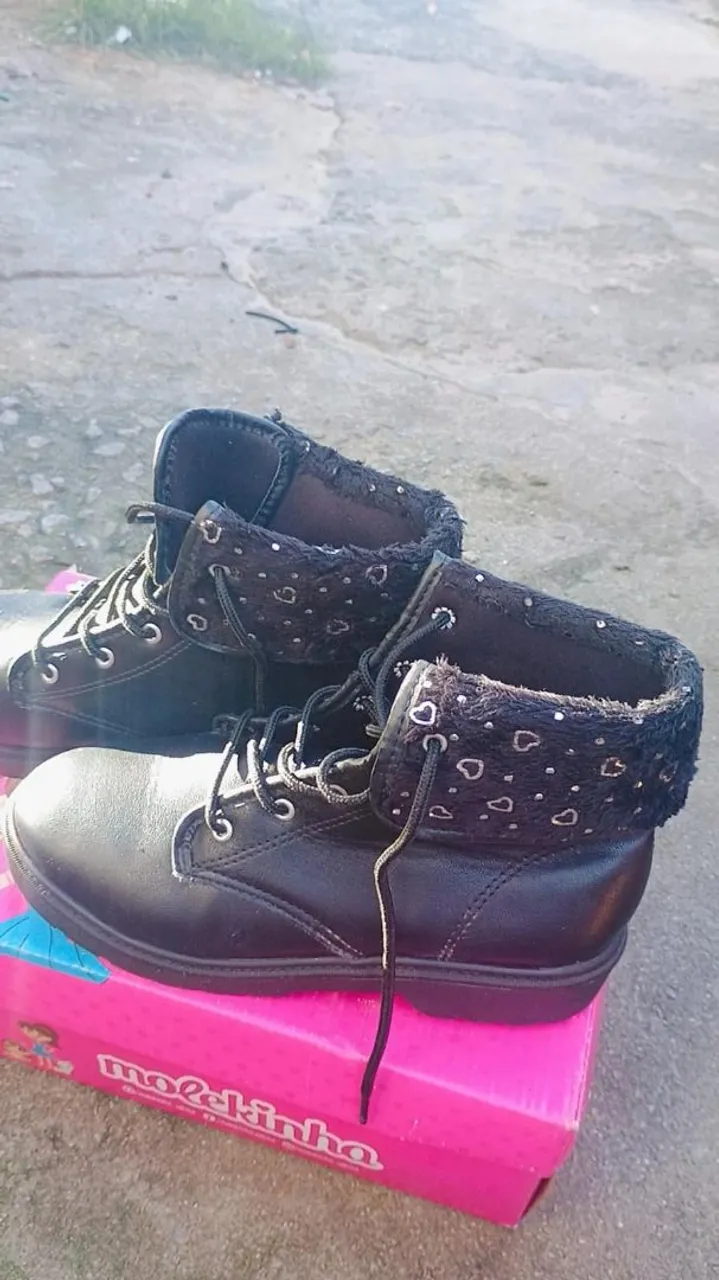 Bota Molekinha Infantil
