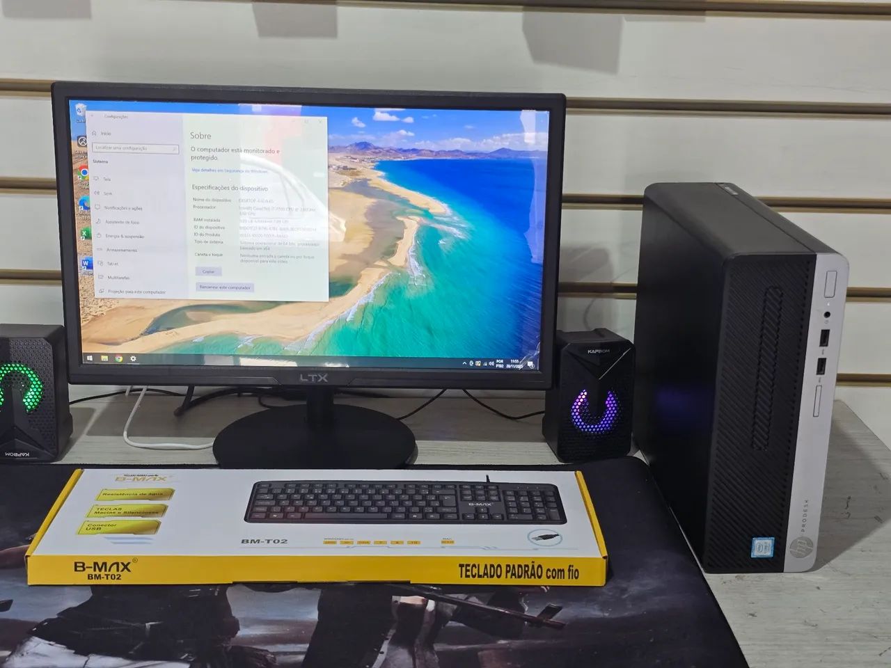 PC HP Prodesk i7 completo  - Foto 6