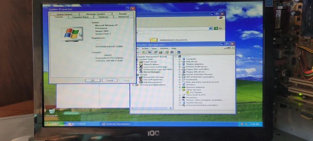 Retro PC Vintage Pentium 4 2.8GHz Colecionador - Foto 2