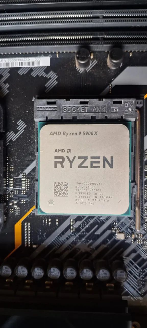 kit ryzen 5900x , placa mae asus x570 e 32gb ram rgb - Peças de