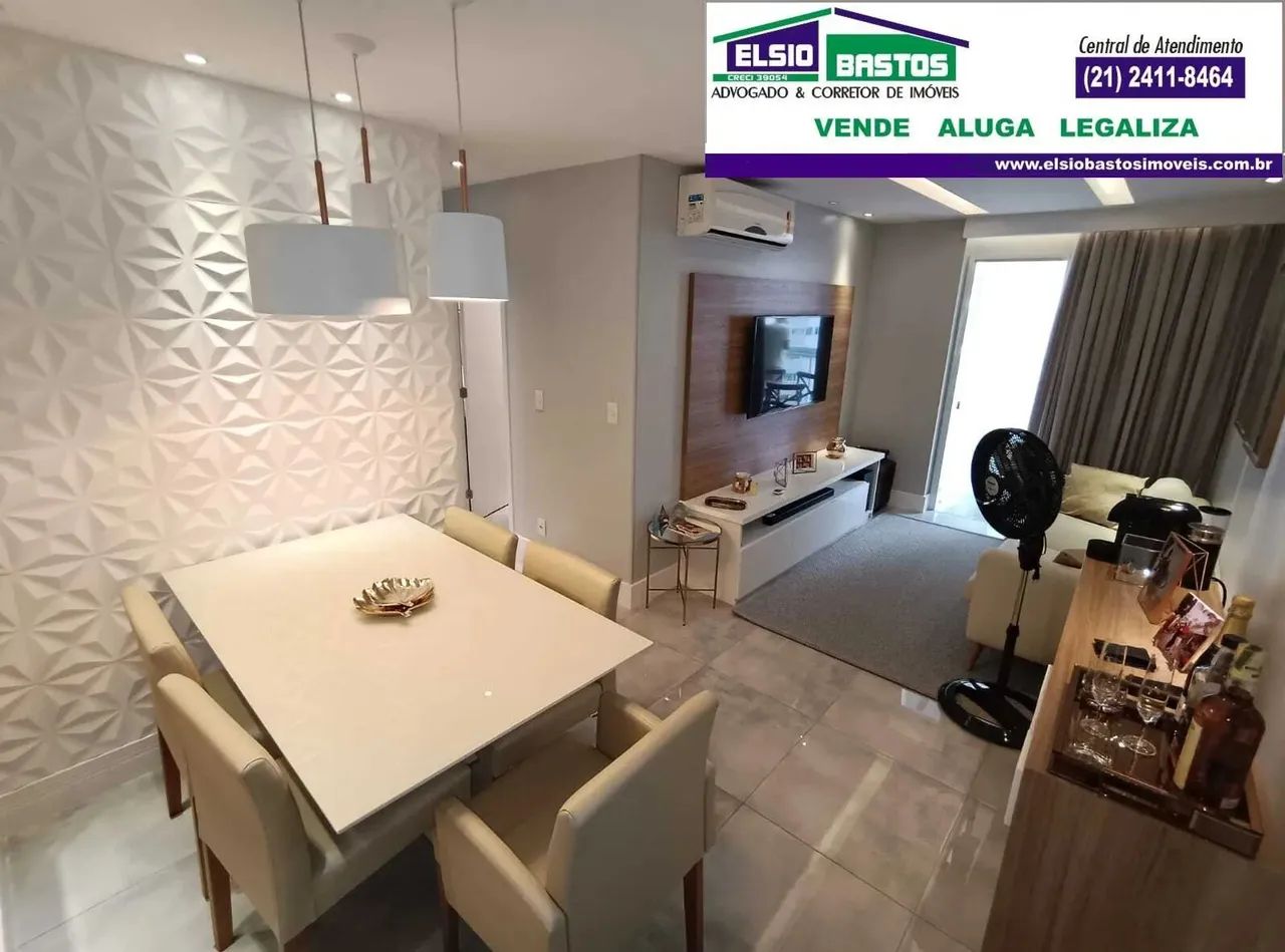 Apartamento 2 quartos(1suíte) Condomínio Frames Recreio dos Bandeirantes RJ