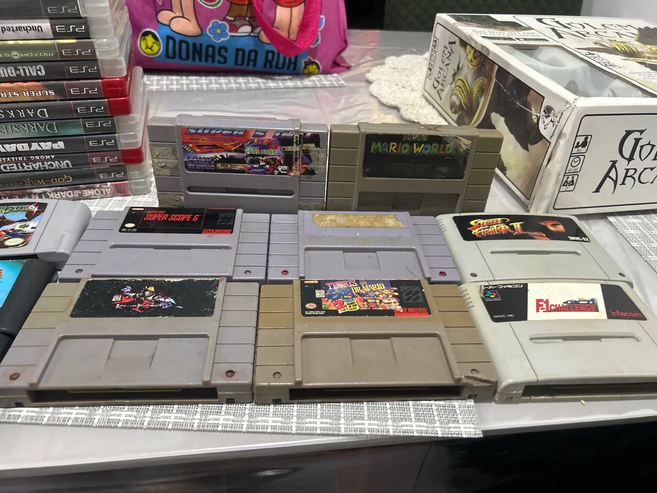 Lote of games ps2 ps3 ps4 gamecube DS 3DS R4 super Nintendo and mega drive Nintendo 64 64313239164673124