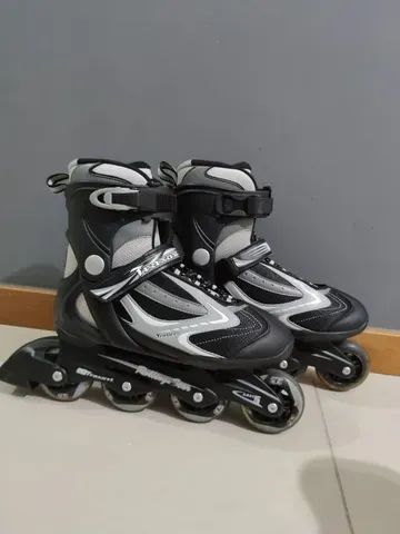 Patins Traxart + Kit de Proteção Oxelo #Pouco Usado - Foto 2
