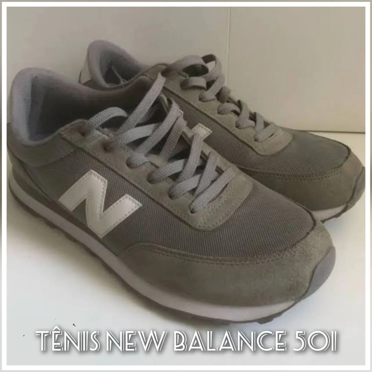 Tênis New Balance 501 Cinza