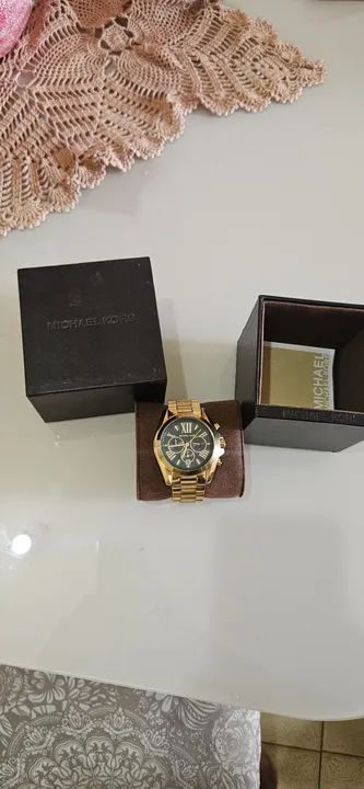 Relógio Michael Kors Masculino Dourado