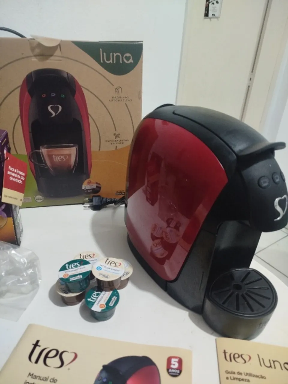 MÁQUINA DE CAFÉ 3 CORAÇÕES