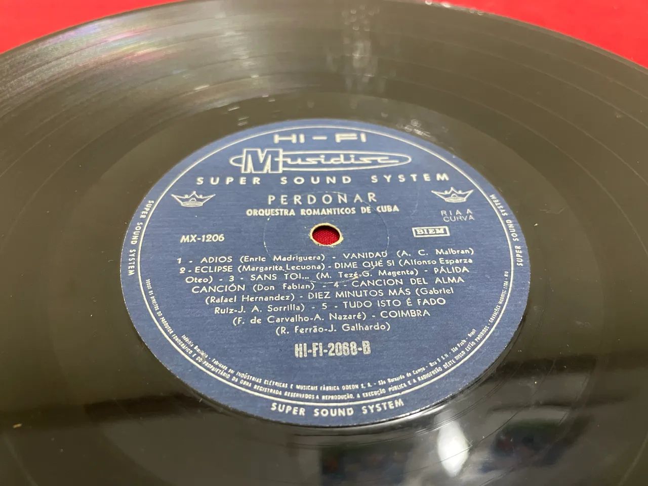 Disco de Vinil Perdonar Orquestra Românticos de Cuba  - Foto 5