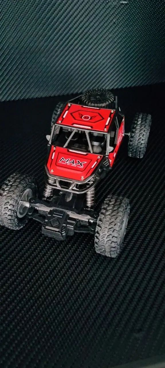 Carrinho de controle remoto 4x4 off-road - Foto 4