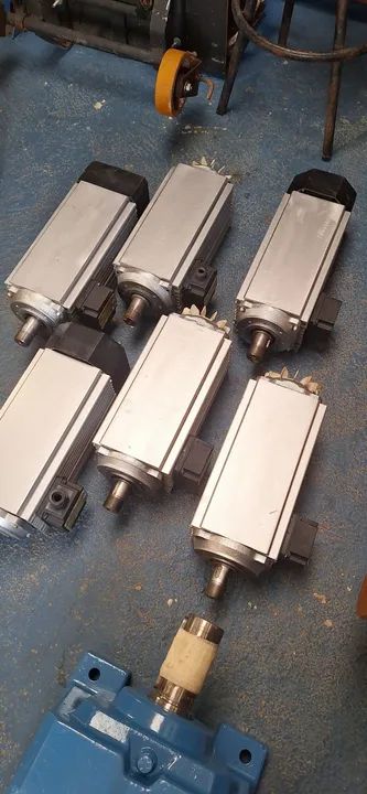 Lote de cnc spindle motores elétricos trifásico 3 cv rpm 1680 4 polos. - Foto 3