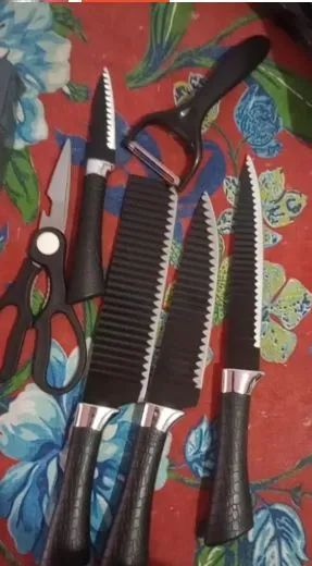 KIT FACAS PREMIUM JS - 6 PEÇAS | NOVA