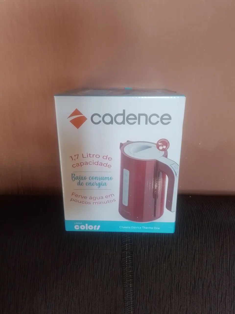 Chaleira Elétrica Cadence Thermo One 1,7 Litros - Vermelho - Foto 3