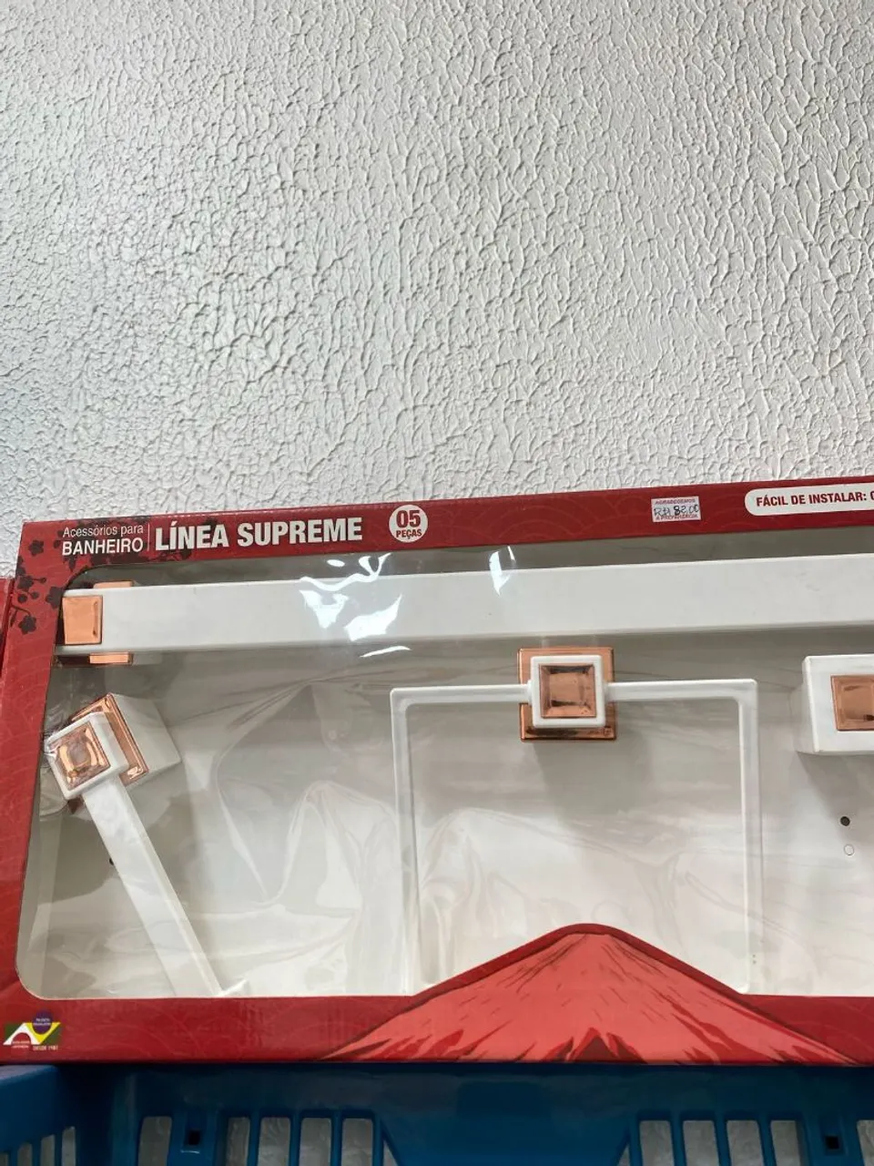 Kit de Acessórios para Banheiro 5 Peças - Linha Supreme