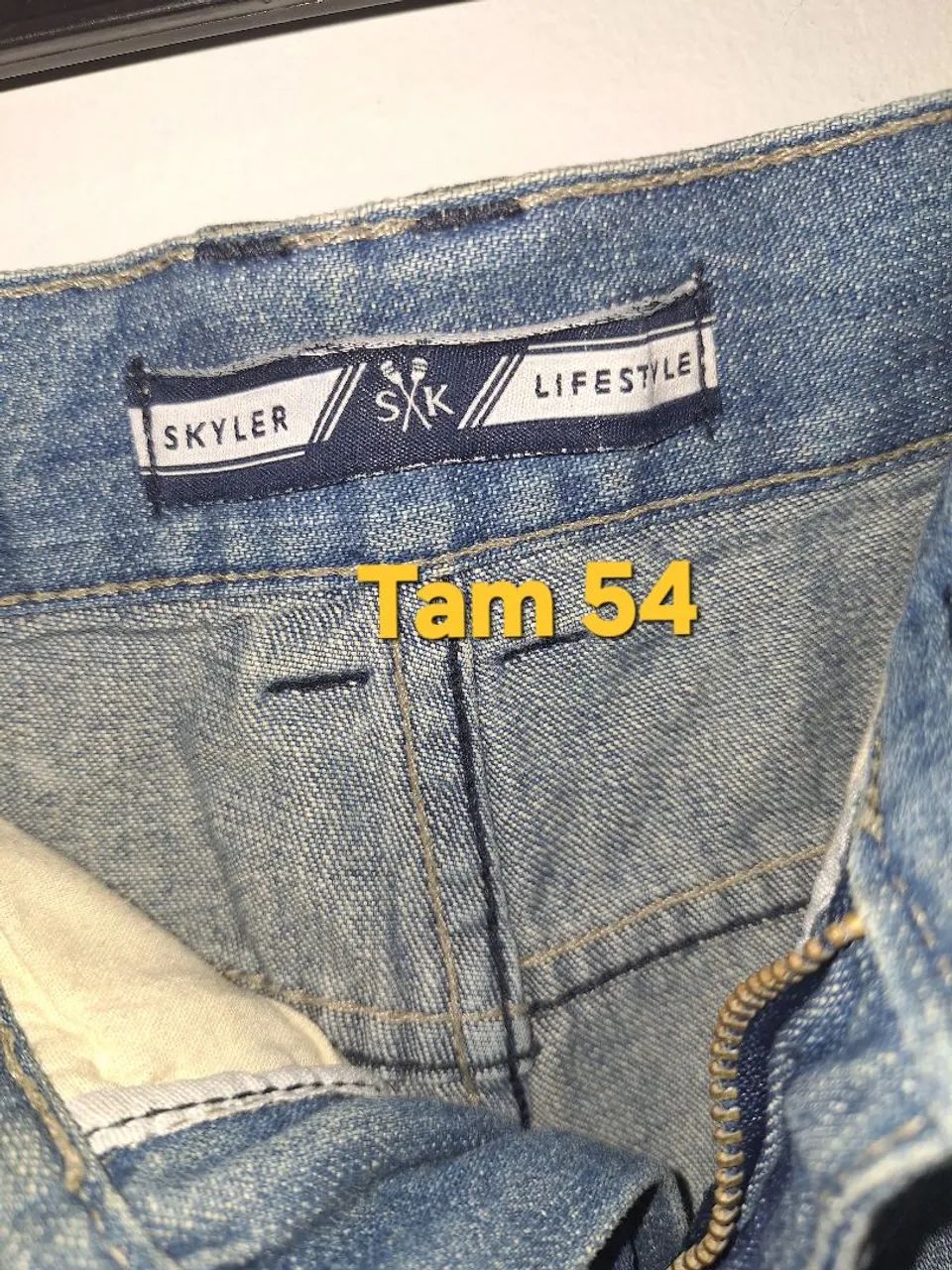 Bermudas jeans masc Tam 54 e 46 - Foto 3