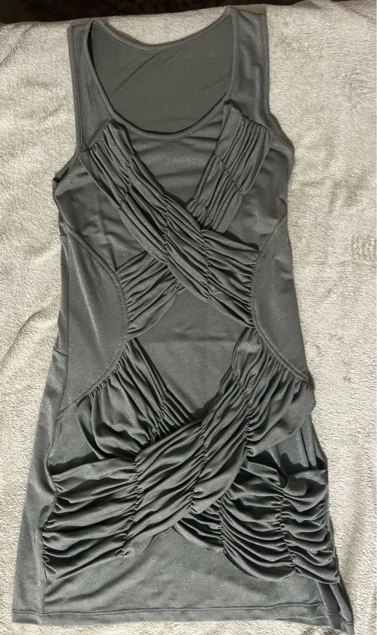Vestido drapeado elegante - Tam M - Foto 4
