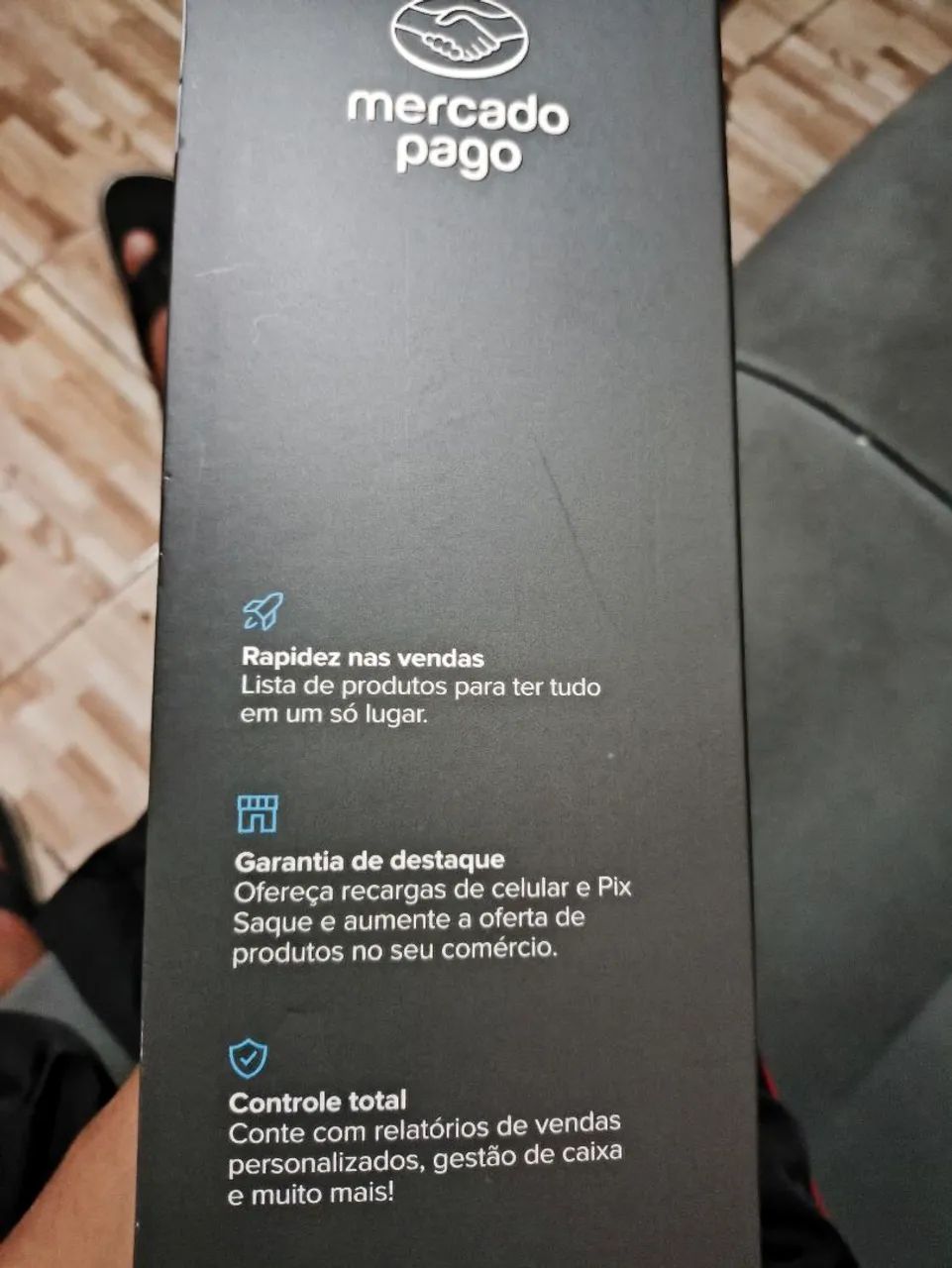 Máquina de cartão Point Smart 2 - Mercado Pago - Foto 5