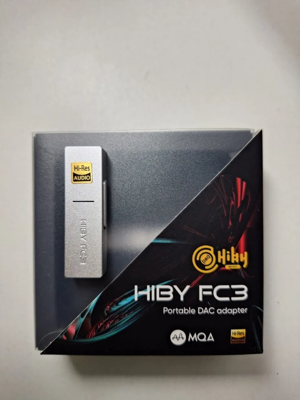 Hiby FC3 - Dongle DAC amplificador decodificador MQA (Tidal)