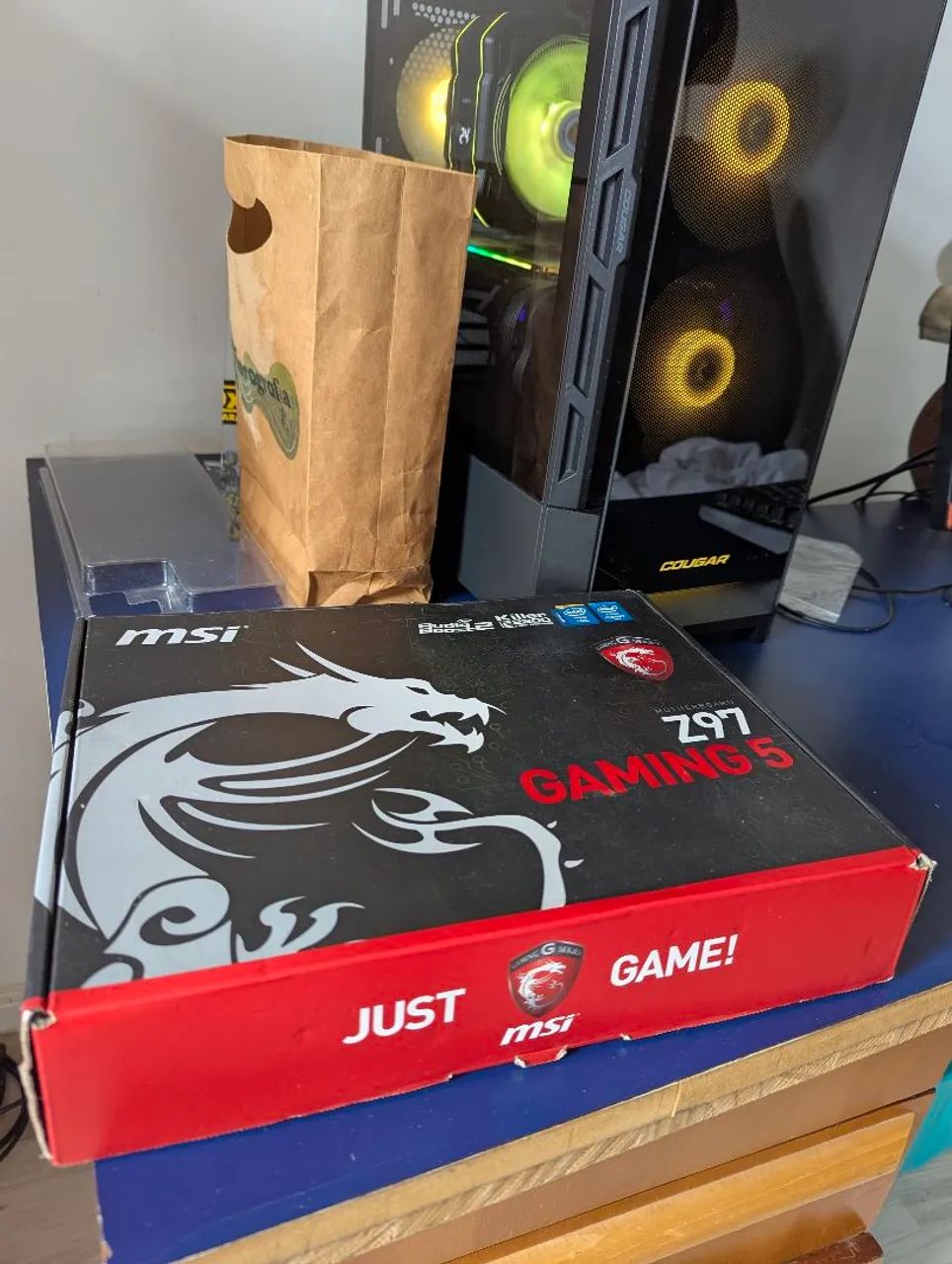 Placa mãe MSI Gamming 5 Z97