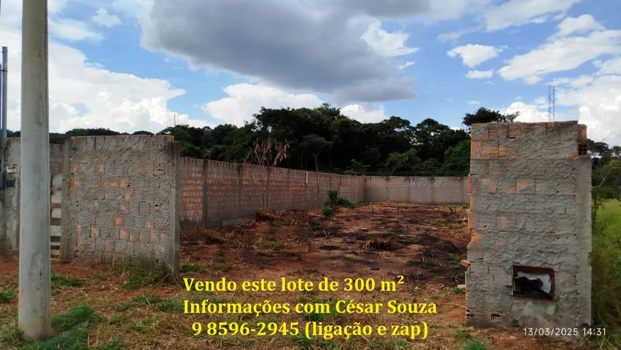 Vendo ágio barato de lote de 300 m² todo murado no Reserva do Parque em Valparaíso - Foto 3