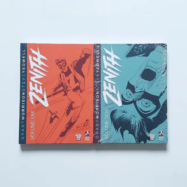 Zenith - Completo - Novo Lacrado - 2 Edições - Grant Morrison