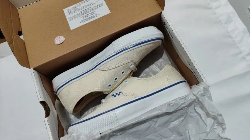 Tênis Vans Skate Authentic Off White