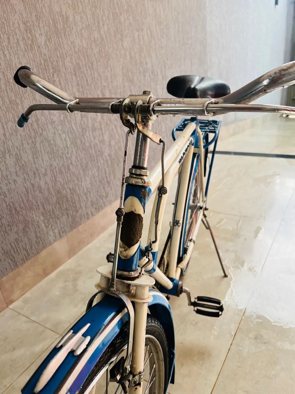 Bicicleta antiga relíquia  - Foto 5