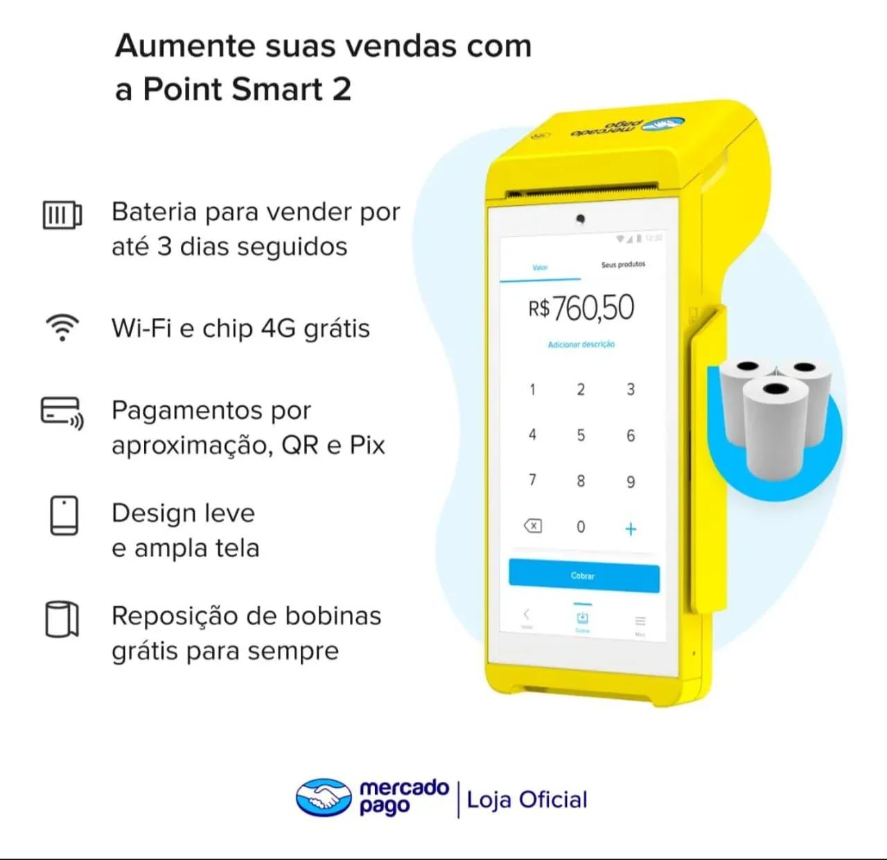 Smart 2 Mercado Pago em promoção  - Foto 2
