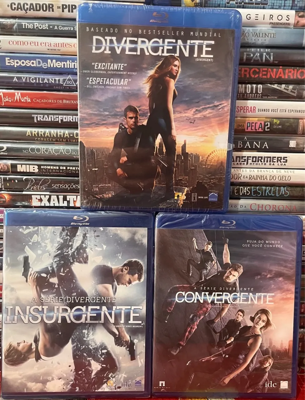 Coleção Completa Divergente - Blu-ray