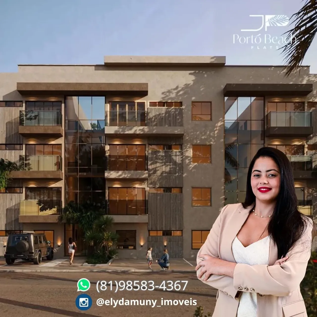 Excelentes Flats Studios para rentabilidade em Porto De Galinhas