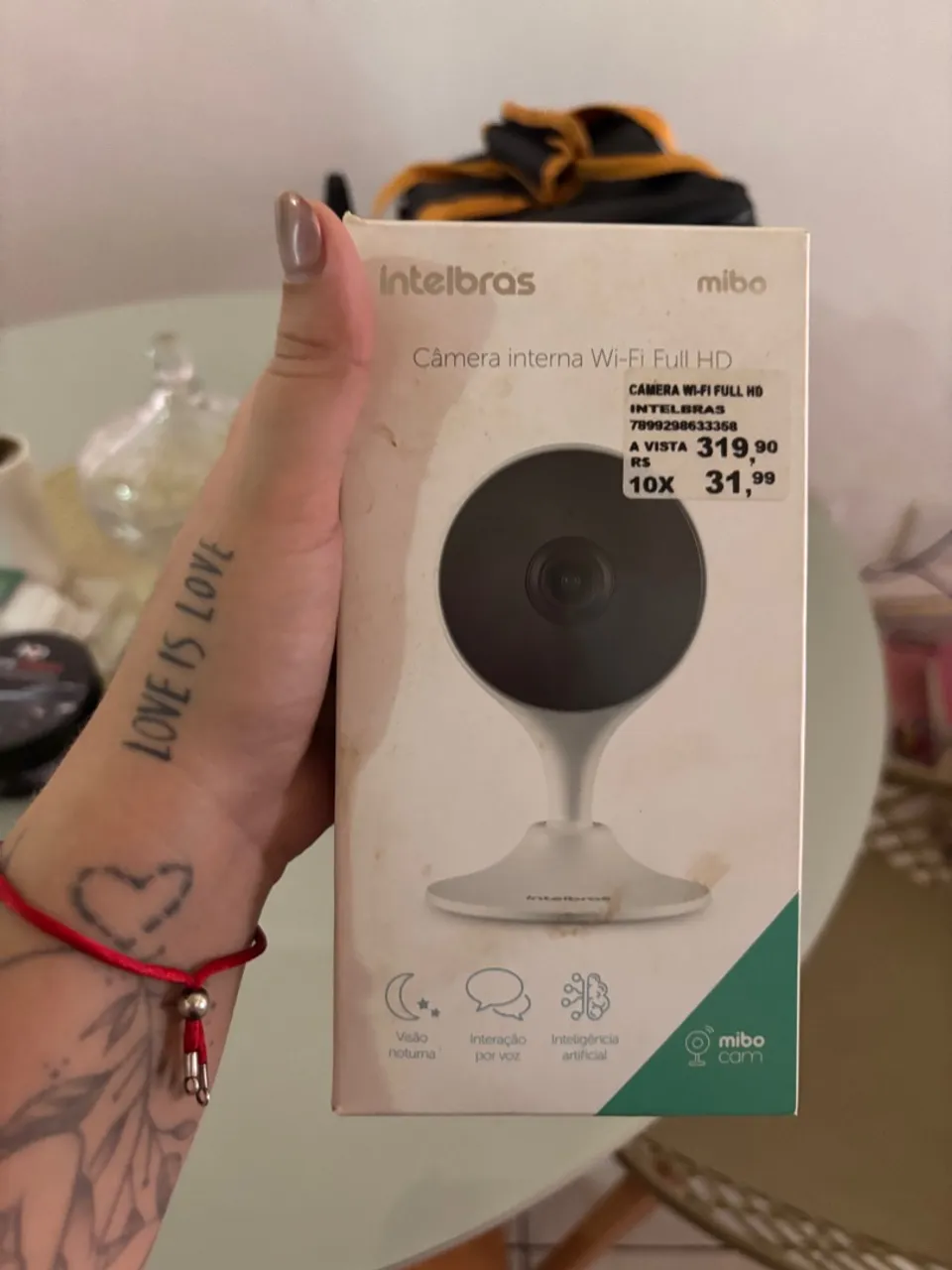 Câmera Interna Wi-Fi Full HD Intelbras Mibo