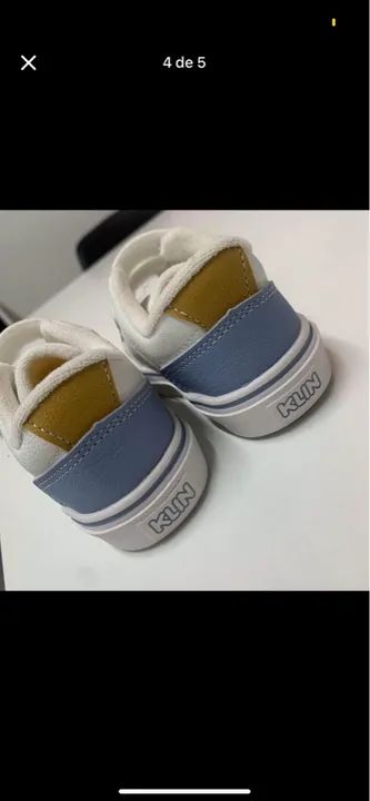 Tênis Klin Infantil - Novo - Foto 4