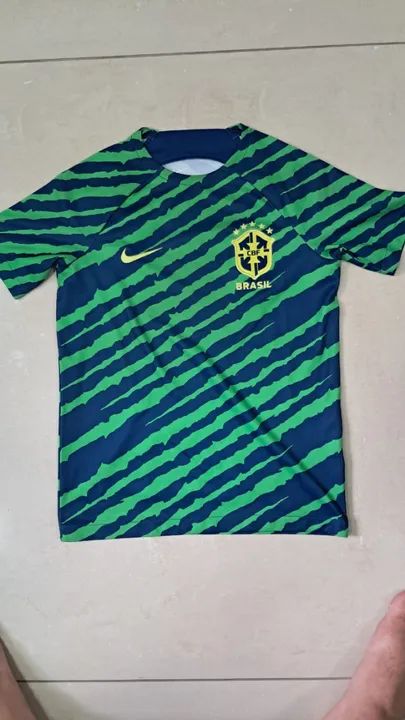 Camisa de treino da seleção Brasileira infantil