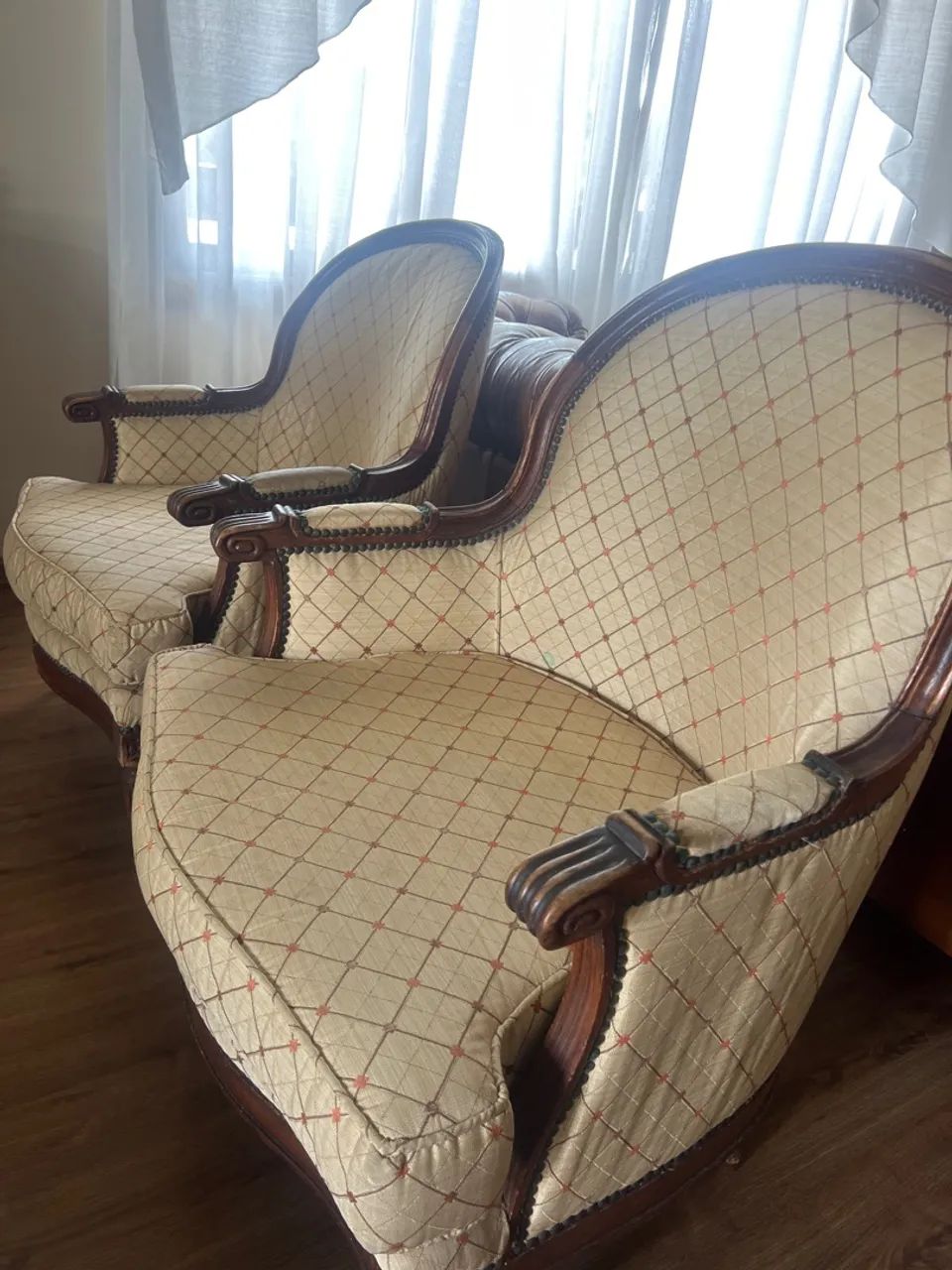 Par de poltronas inglesa - Foto 2