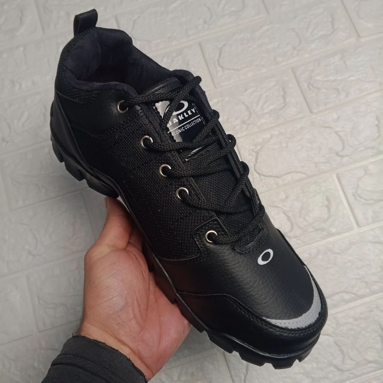 Tênis Oakley halftrack Masculino Preto Calçados Guaxindiba