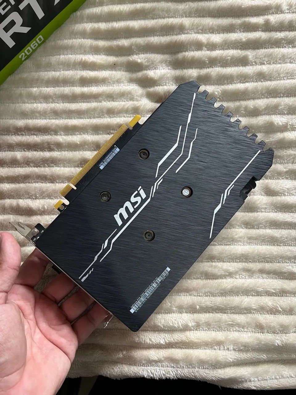 Placa de Vídeo MSI GeForce RTX 2060 Ventus XS OC 6GB VRam - Foto 2