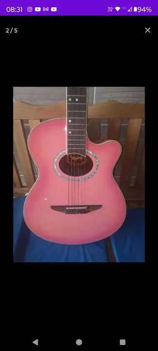 Violão Rosa -  - Foto 5