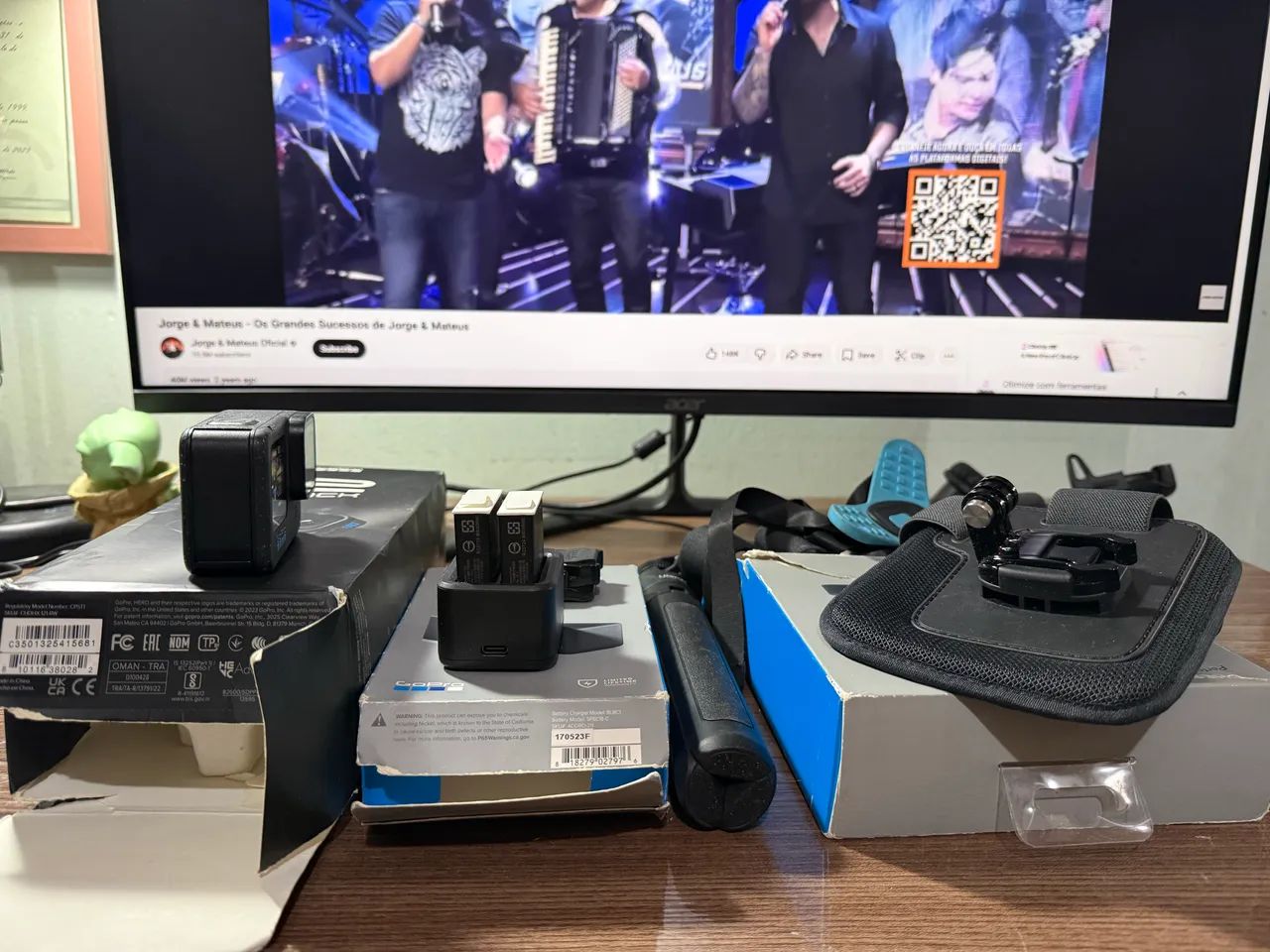 GoPro Hero 12 Black + Acessórios  - Foto 3