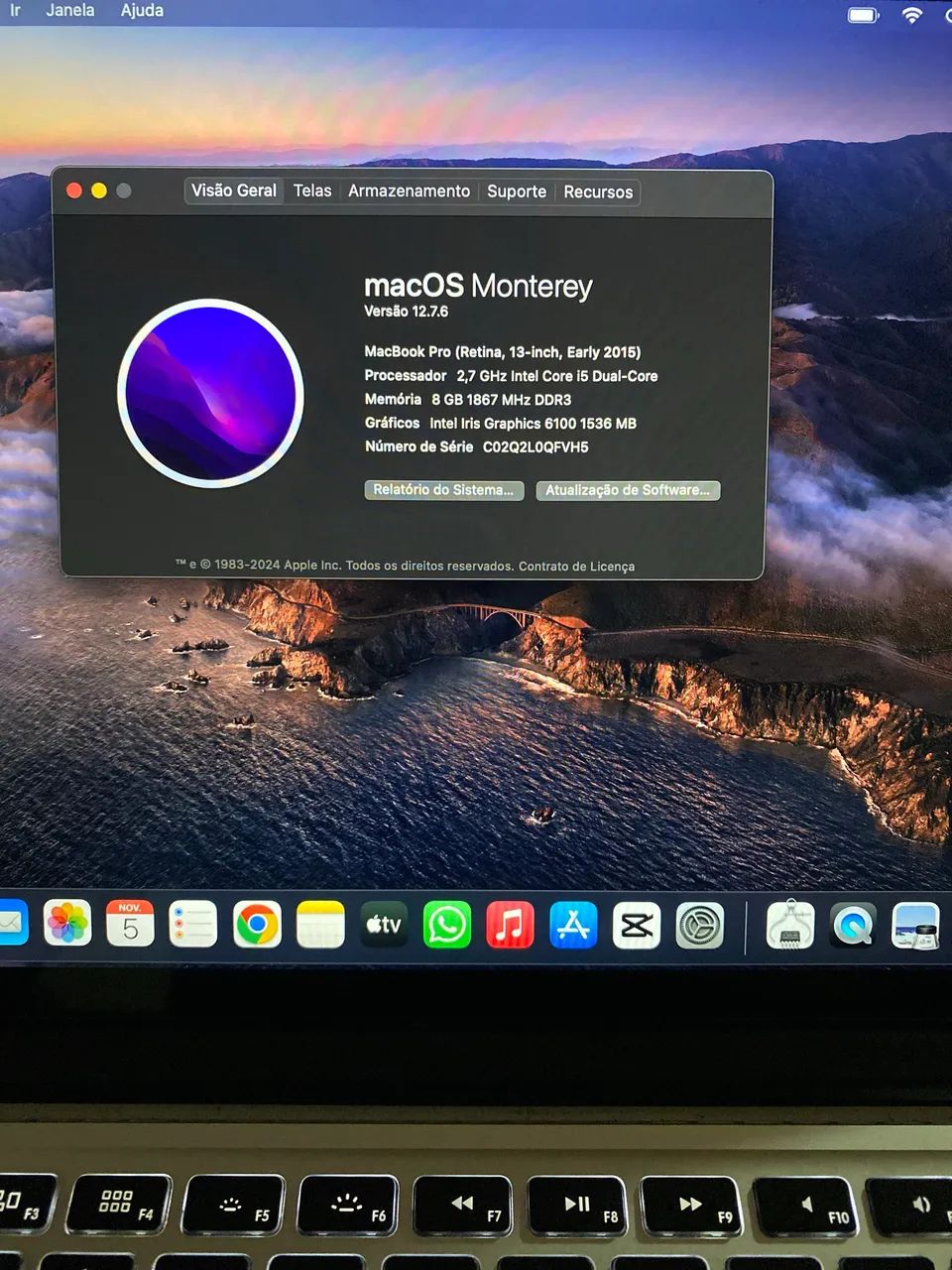 MacBook Pro 2015 in Pristine Condition, No Signs of Use64317758964098123
