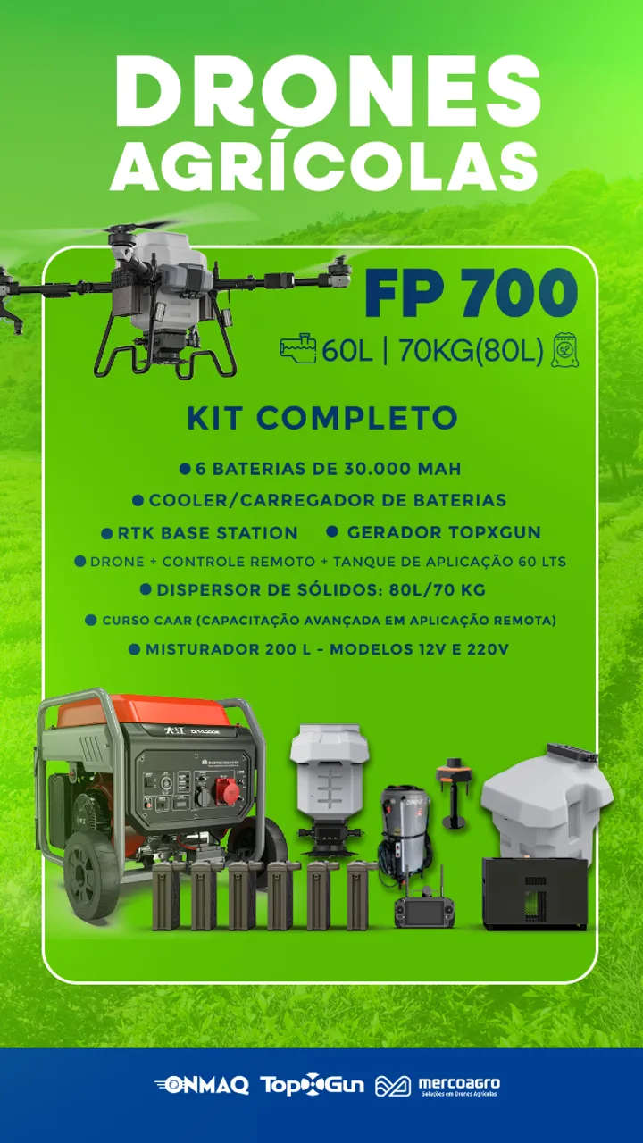 FP 700e TOPXGUN / MERCOAGRO