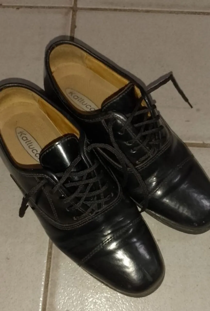 Sapato social preto masculino
