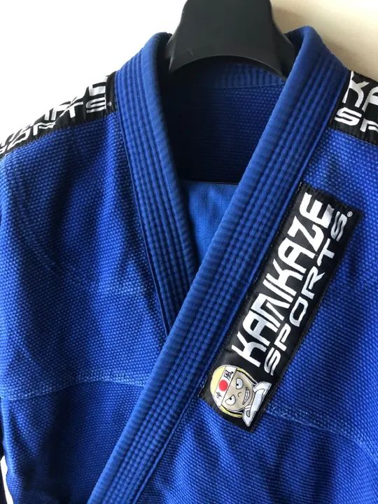 Kimono de Jiu-Jitsu - Azul - Kamikaze Sports - Foto 3