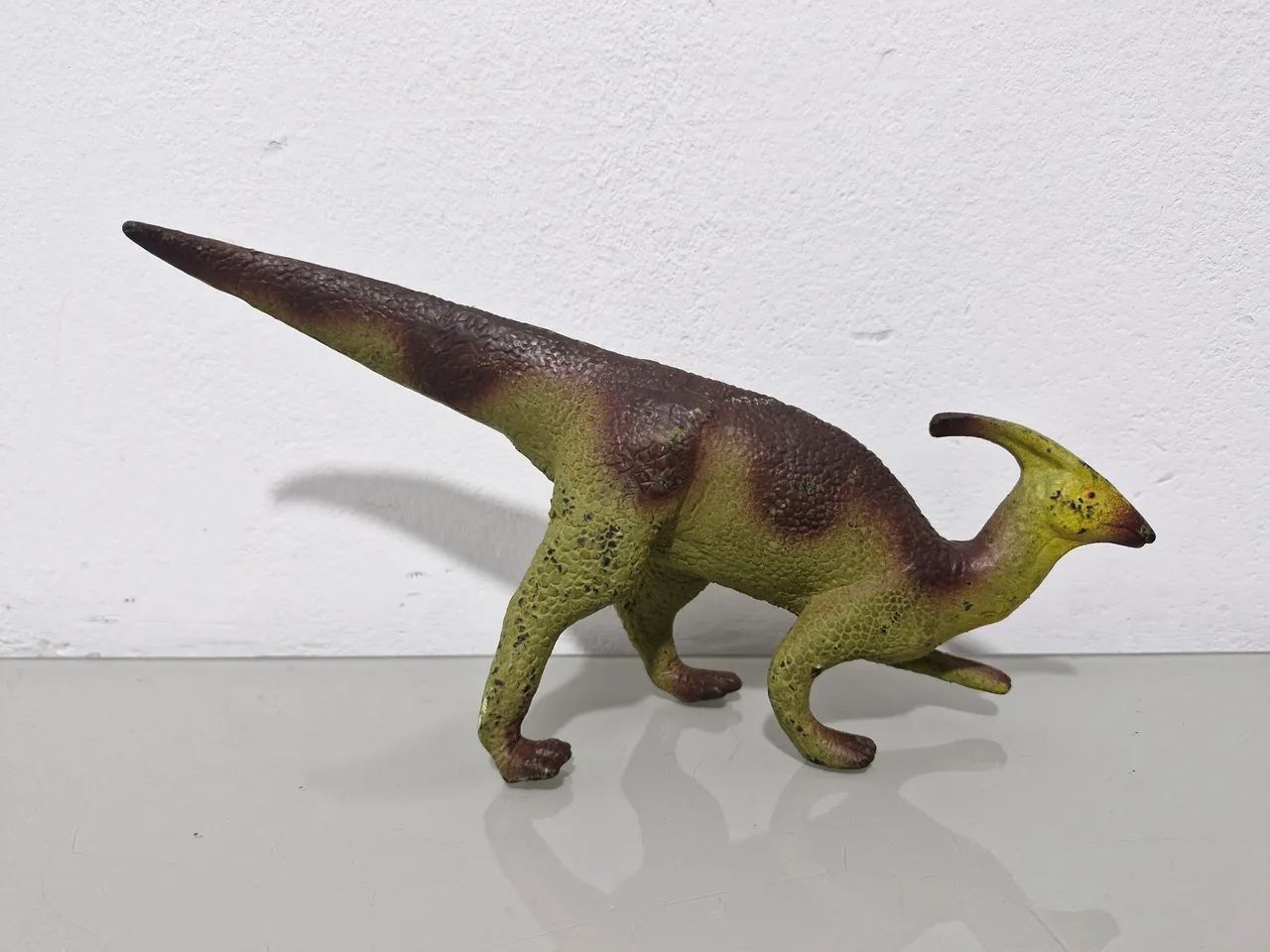 Parasaurolophus - Descobrindo o Mundo dos Dinossauros (Salvat 2001) - Foto 2