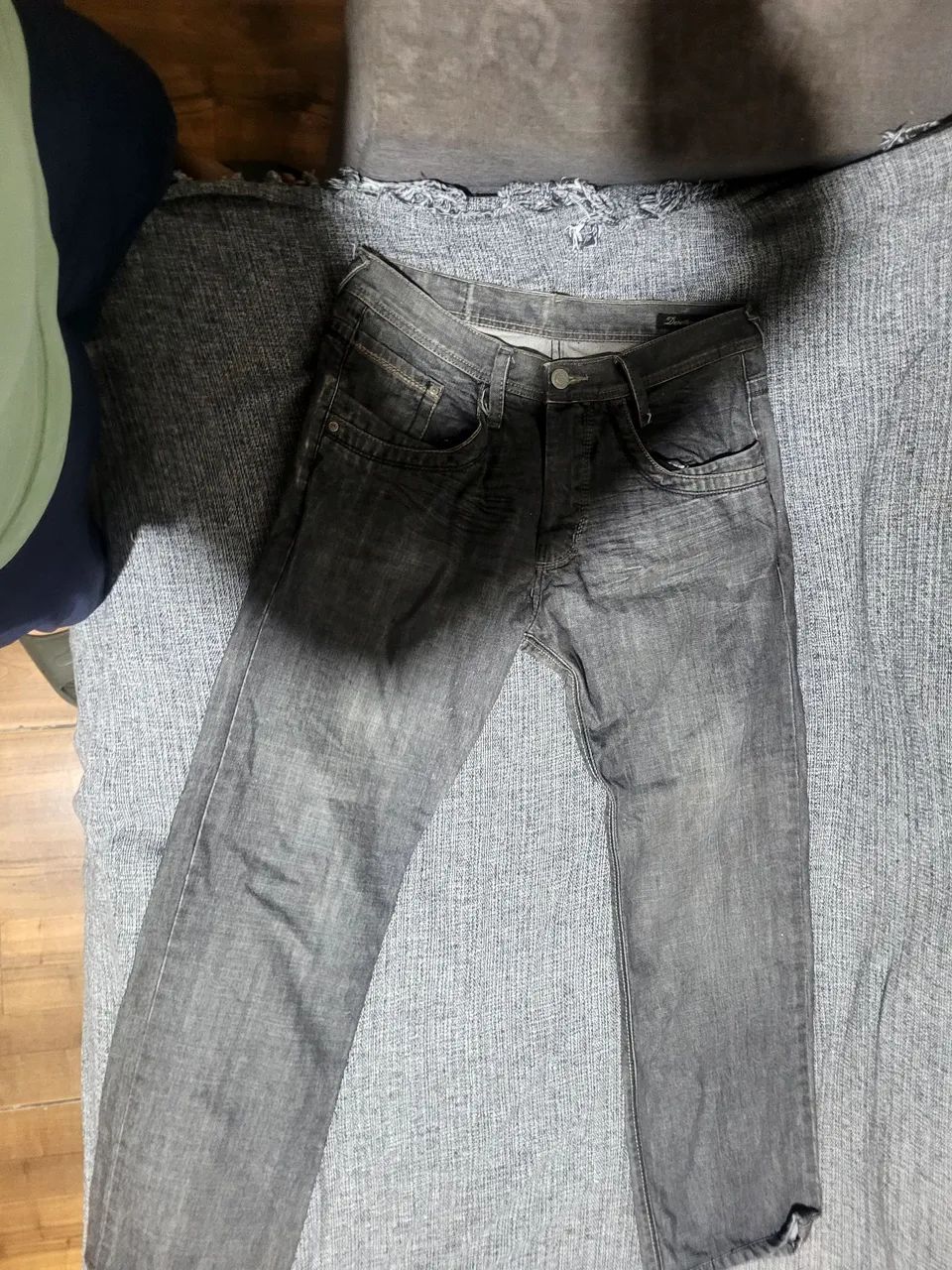 Calça Jeans Masculina Cinza, Departamento. - Foto 2